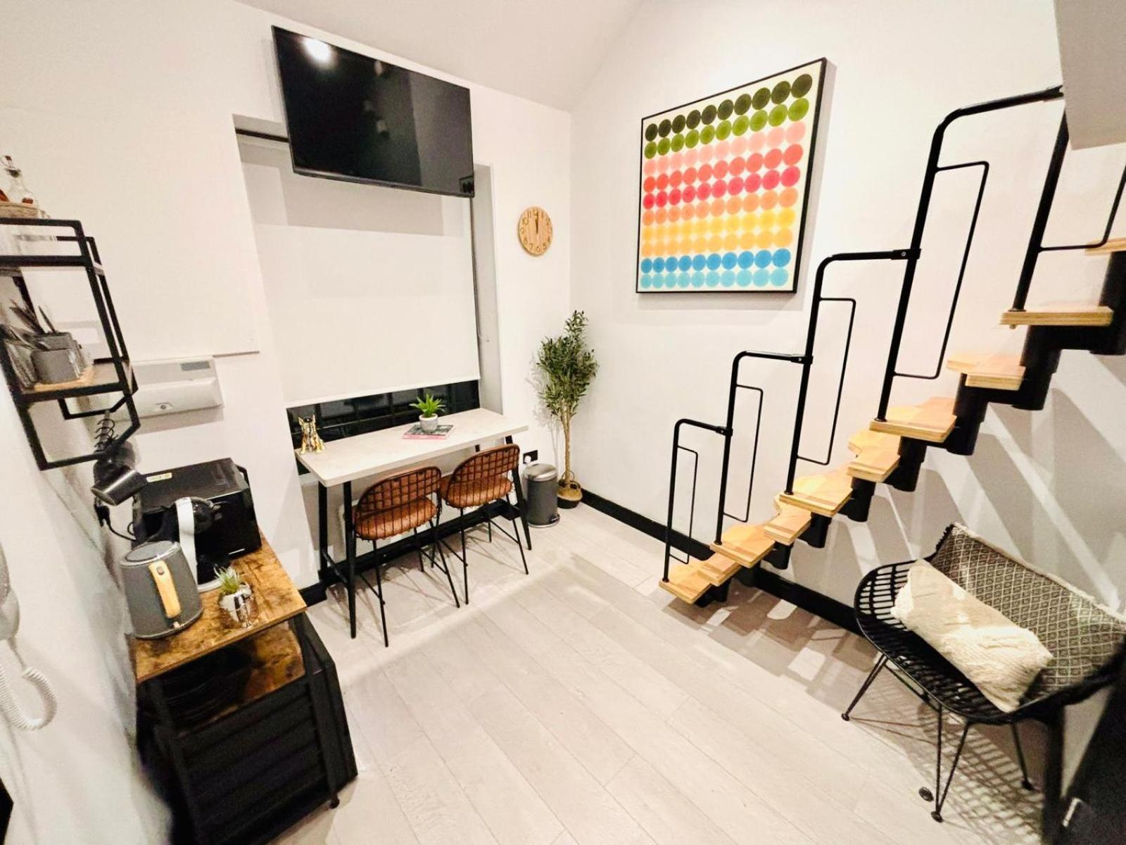 London Luxury Mezzanine Studio Flats Next Hackney Central Luaran gambar